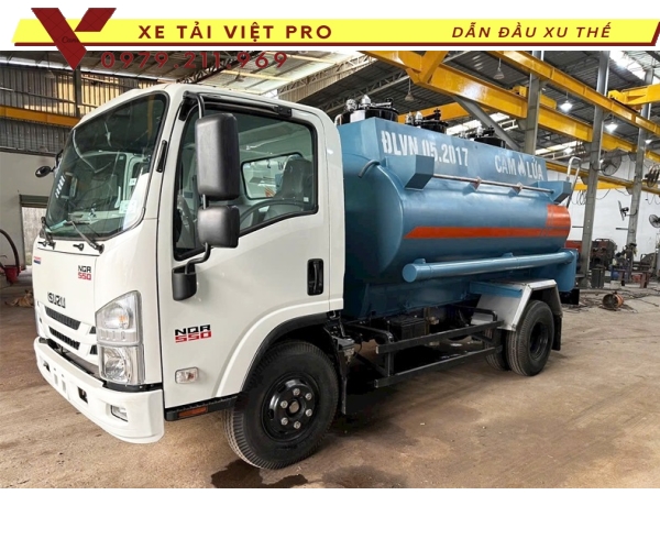 ISUZU Téc dầu 7 khối giá mới nhất hiện nay