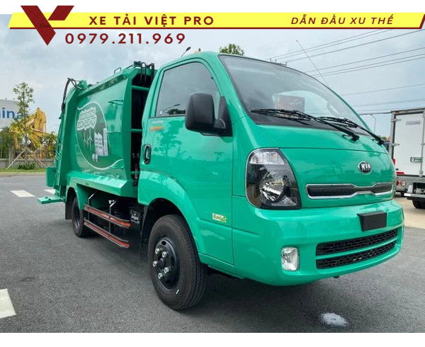 Xe Kia cuốn ép rác 05 khối Hiệu suất và độ tin cậy
