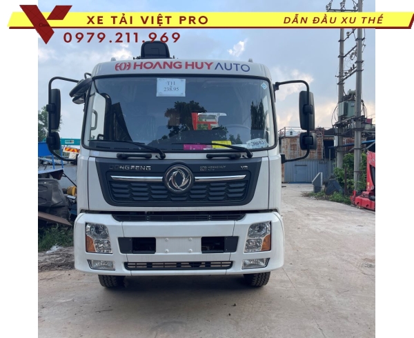Xe Tải Dongfeng B180 Gắn Cẩu Kanglim 5 Tấn