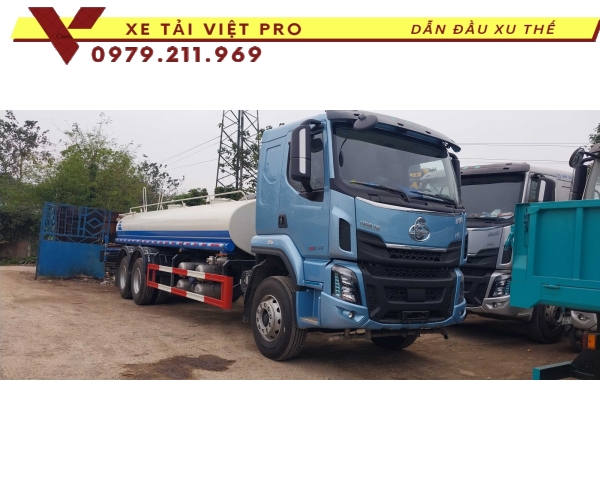 Báo giá mới nhất Xe tải Chenglong 3 chân téc chở nước