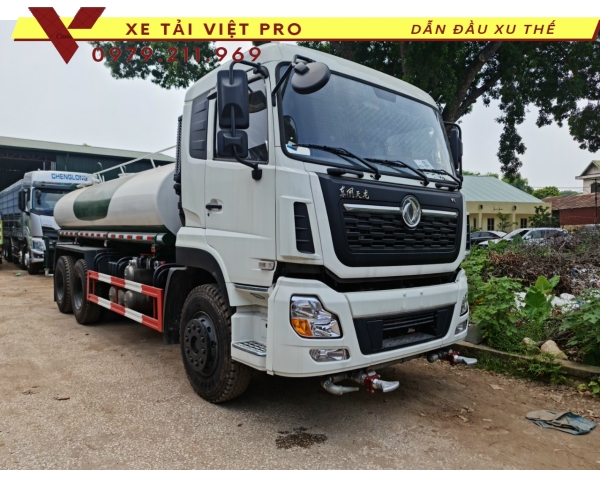 Thông số và thủ tục mua bán xe Dongfeng téc nước 14 khối