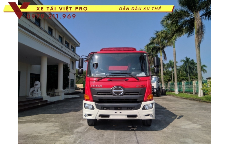 Báo giá xe Hino FG cứu hỏa chữa cháy mới nhất hiện nay 2024
