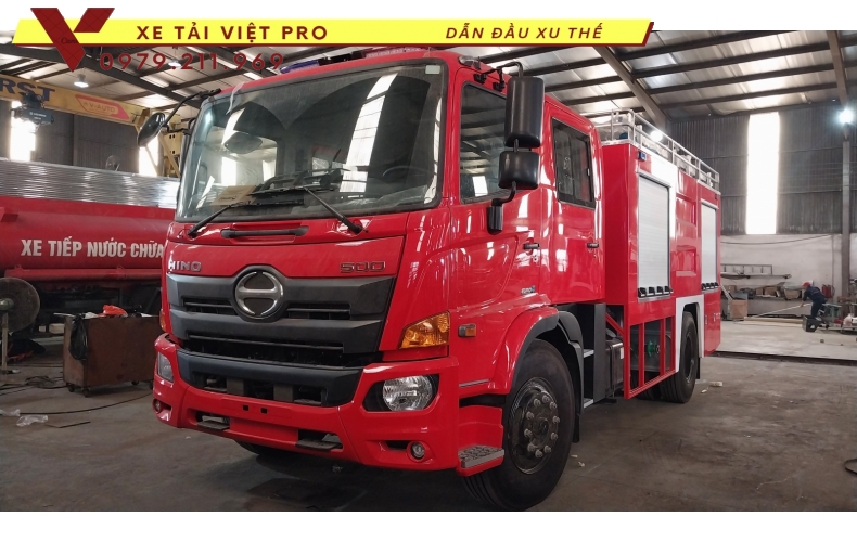 Báo giá xe Hino FG cứu hỏa chữa cháy mới nhất hiện nay 2024