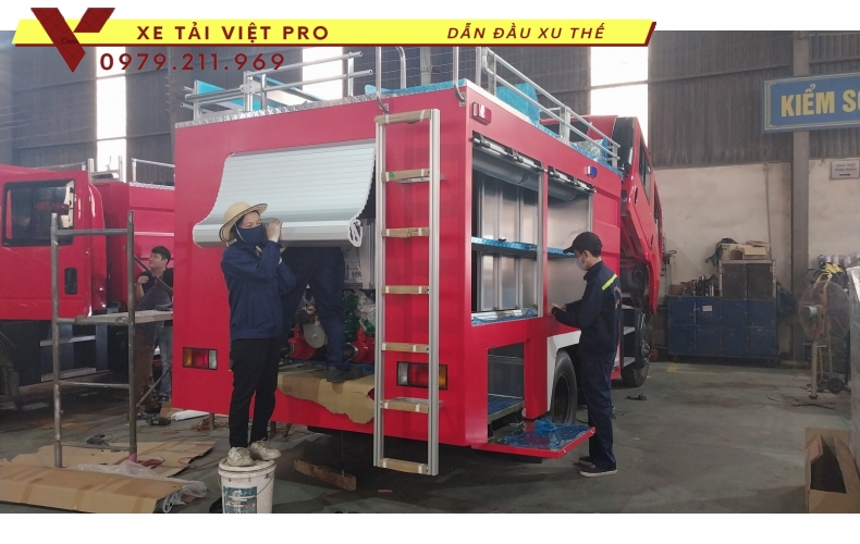 Báo giá xe chữa cháy UD trucks 8 khối mới nhất hiện nay