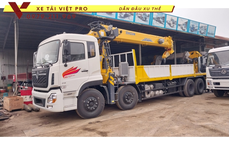Xe tải Dongfeng 4c gắn cẩu XCMG 16 tấn, Tổng quan và đánh giá chi tiết