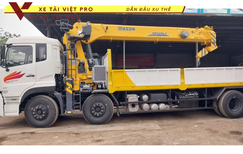 Xe tải Dongfeng 4c gắn cẩu XCMG 16 tấn, Tổng quan và đánh giá chi tiết