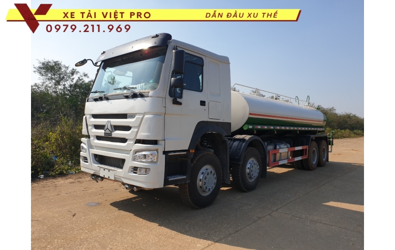 Xe Tải Howo Téc Nước 16 Khối