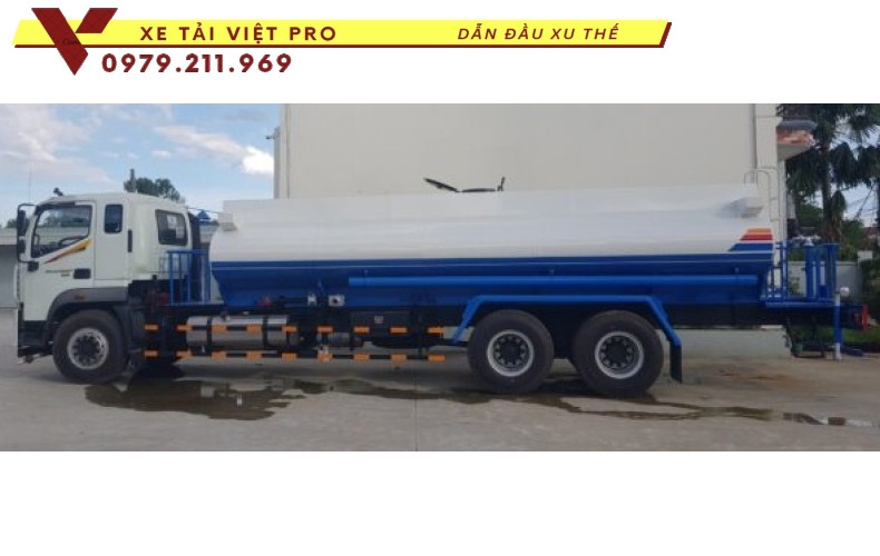 Auman Xe phun nước rửa đường 15 khối