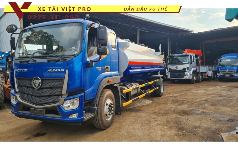 Giá xe téc chở xăng dầu Auman C160 mới nhất hiện nay