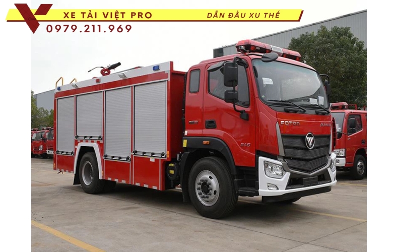 Báo giá xe cứu hỏa Auman C160 mới nhất hiện nay