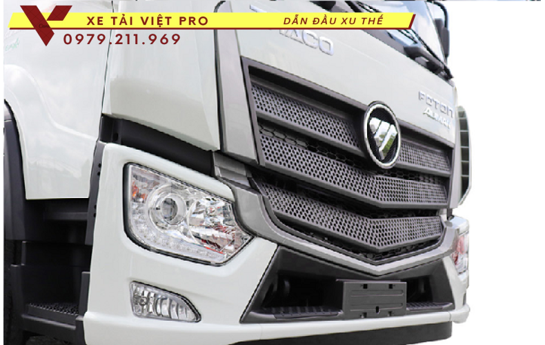 Xe tải Auman 3 chân gắn cẩu Soosan 7 tấn