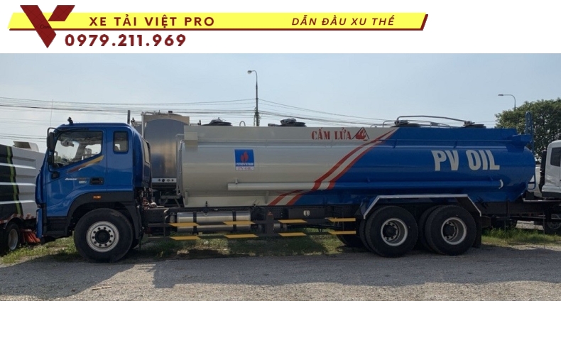 Giá Auman C240 téc chở xăng dầu mới nhất 2024