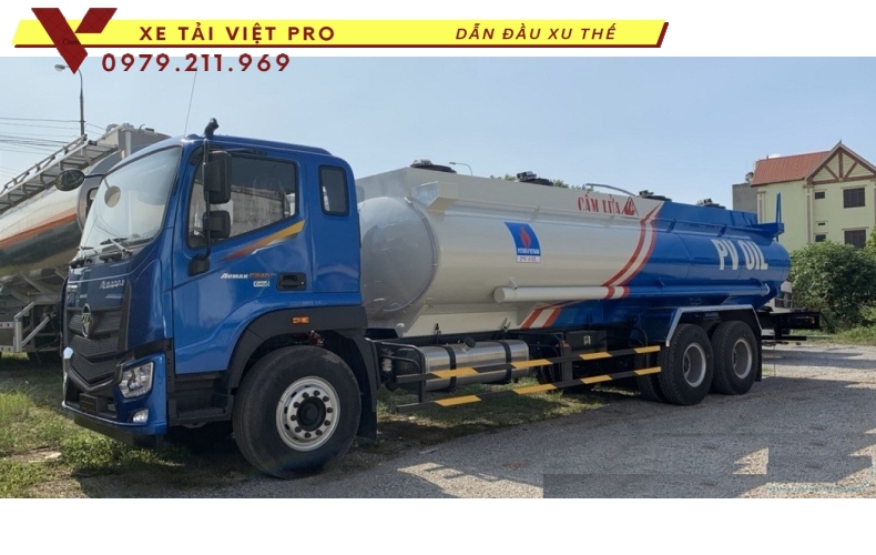 Giá Auman C240 téc chở xăng dầu mới nhất 2024