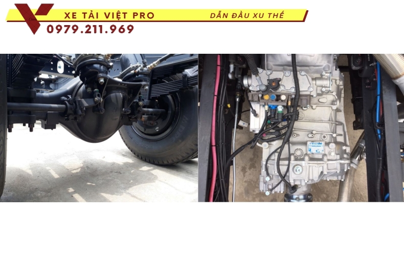 Deawoo 3 chân tải thùng mui báo giá mới nhất năm 2024