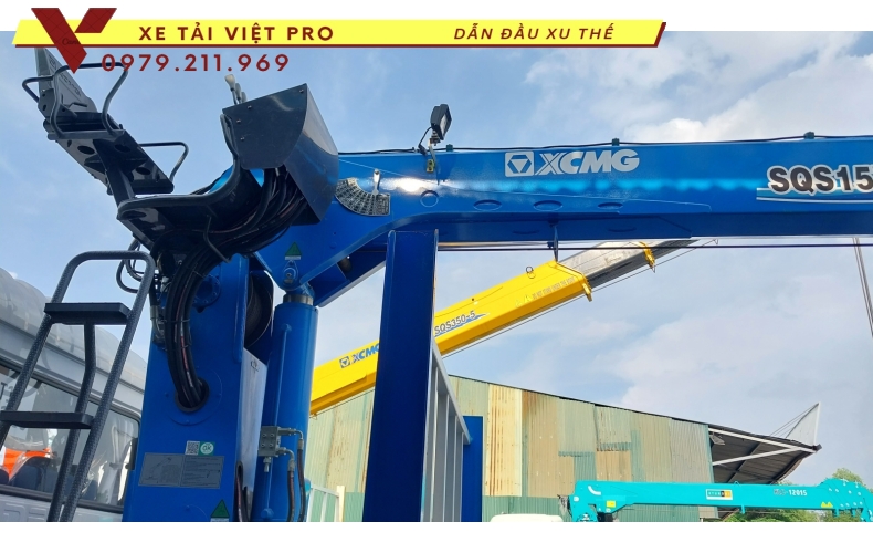 Xe tải Dongfeng 2c gắn cẩu XCMG 5 tấn đầu tư vừa phải - ứng dụng rộng rãi