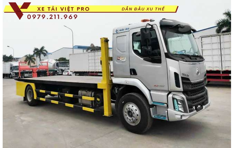 Xe chenglong 2 chân chở xe máy chuyên dùng