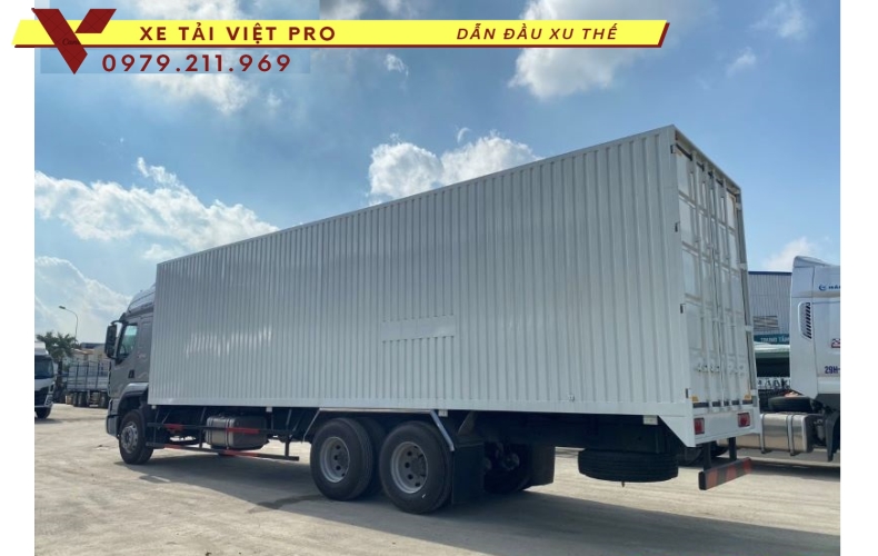 Báo giá xe Chenglong 2 chân thùng chở Pallet mới nhất