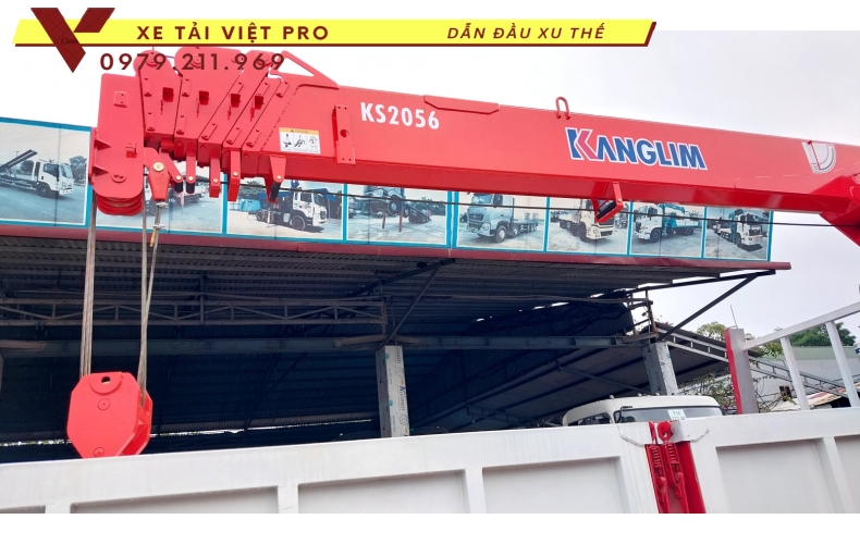 Xe tải Chenglong 3 chân gắn cẩu Kanglim 8T - Báo giá và thông số kỹ thuật