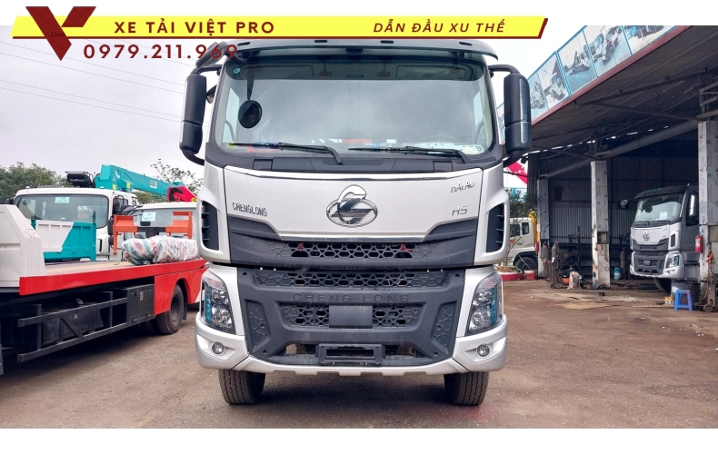 Xe tải Chenglong 3 chân gắn cẩu Kanglim 8T - Báo giá và thông số kỹ thuật