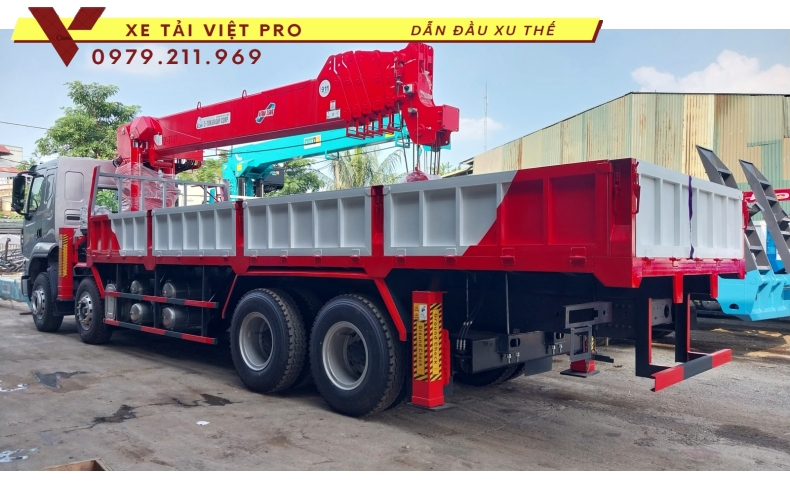 Xe tải Chenglong gắn cẩu Atom 15 tấn, Thông số và báo giá