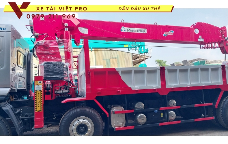 Xe tải Chenglong gắn cẩu Atom 15 tấn, Thông số và báo giá