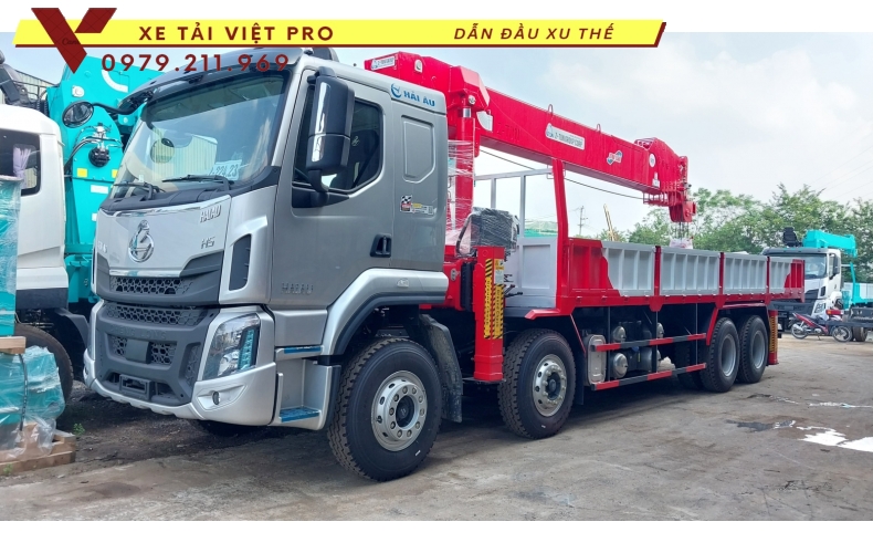 Xe tải Chenglong gắn cẩu Atom 15 tấn, Thông số và báo giá