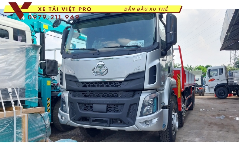 Xe tải Chenglong gắn cẩu Atom 15 tấn, Thông số và báo giá