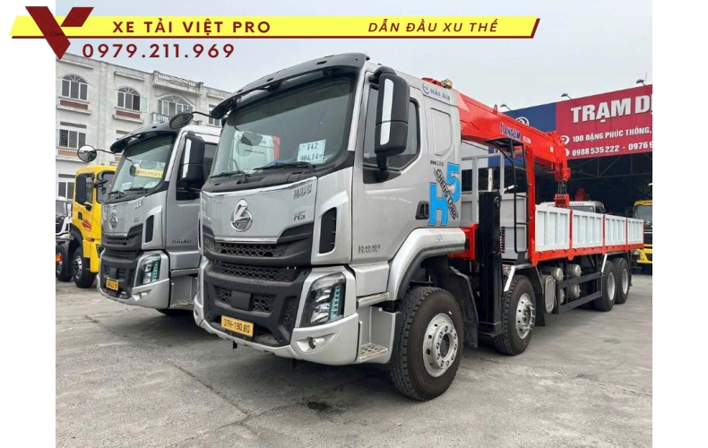 Chenglong 4 Chân Gắn Cẩu Kanglim 15 Tấn 6 Đốt