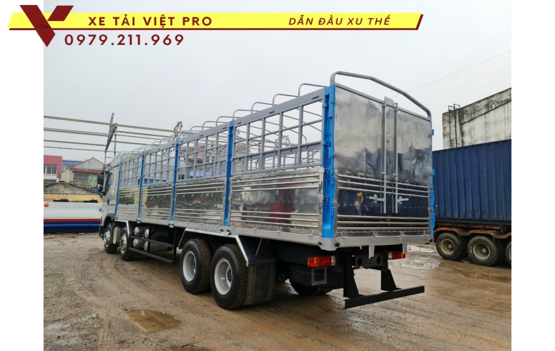 Báo giá Chenglong 4 chân tải thùng mui bạt mới nhất hiện nay