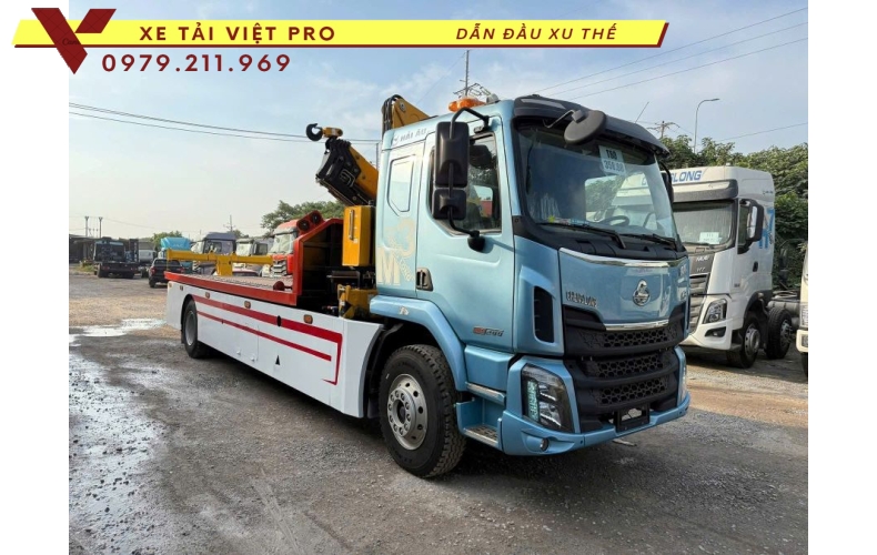 Chenglong M3 Cứu Hộ Càng Kéo Gắn Cẩu Gập 6.3 Tấn