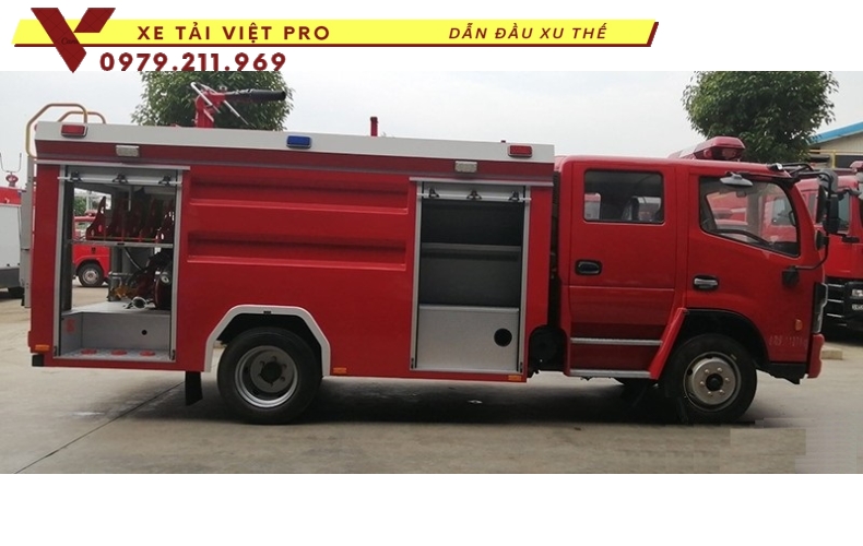 Xe chữa cháy Dongfeng 200 lít nước 1000 lít bọt