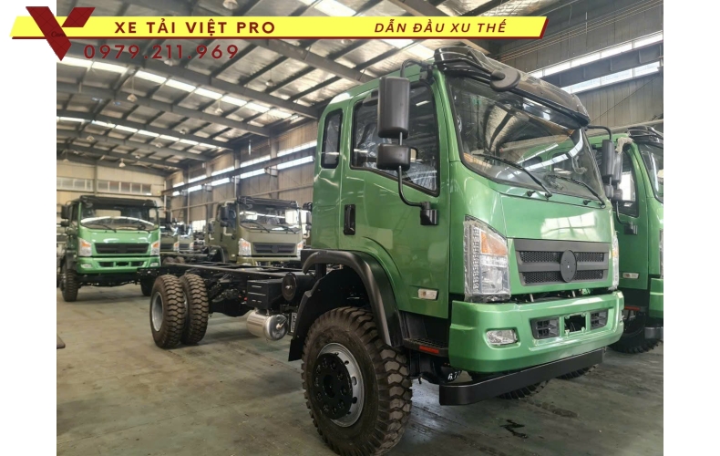 Xe Dongfeng 2 cầu 7 tấn tải thùng mui bạt - Báo giá mới nhất