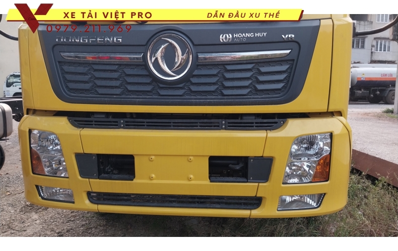 Xe tải Dongfeng 2 chân gắn cẩu Dongyang 6 tấn