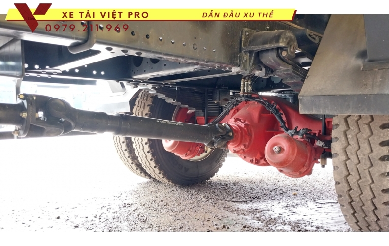 Xe dongfeng 2 chân gắn cẩu Hyundai 7 tấn 6 đốt - Đánh giá xe