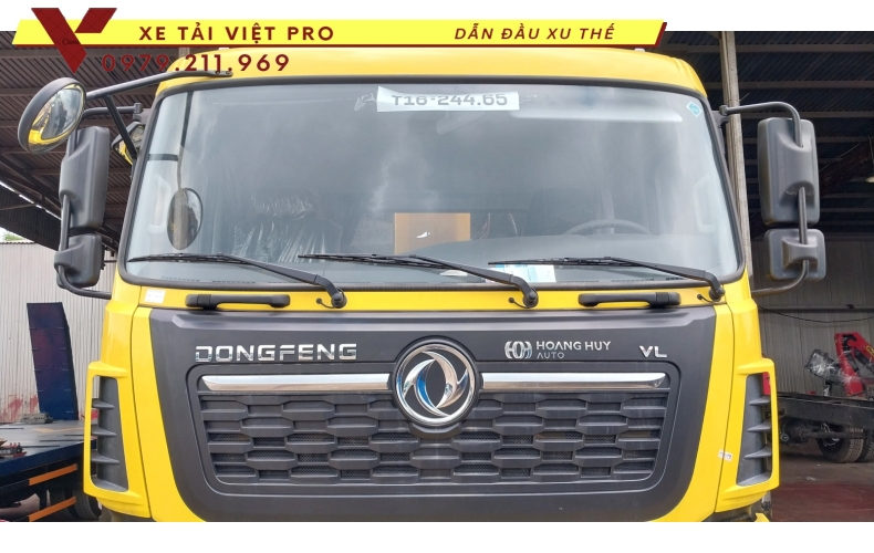 Báo giá xe dongfeng 2 chân thùng chở Pallet