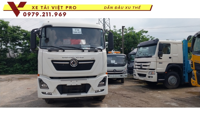 Xe Dongfeng gắn cẩu Atom 8 tấn 6 đốt năm 2024
