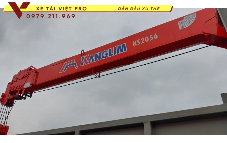 Xe tải Dongfeng 3 chân gắn cẩu Kanglim 8T - Đánh giá chất lượng và mức vốn đầu tư thế nào?