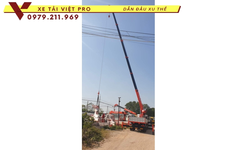 Xe tải Dongfeng 3 chân gắn cẩu Kanglim 8T - Đánh giá chất lượng và mức vốn đầu tư thế nào?