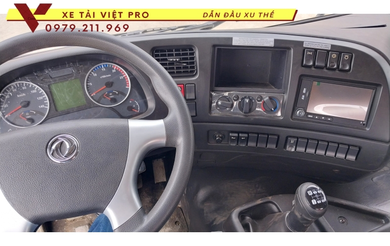 Xe tải Dongfeng 4 chân gắn cẩu Kanglim 15 tấn 6 đốt - Giá tốt chất lượng cao