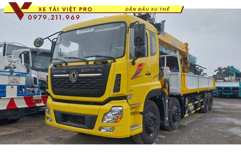Xe tải Dongfeng 4c gắn cẩu XCMG 16 tấn, Tổng quan và đánh giá chi tiết