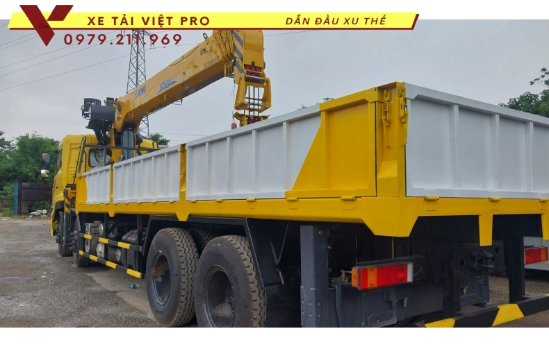 Xe tải Dongfeng 4c gắn cẩu XCMG 16 tấn, Tổng quan và đánh giá chi tiết