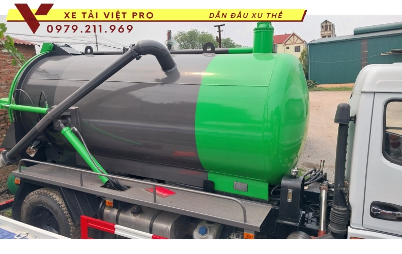 Báo giá xe Dongfeng D7 hút bùn mới nhất hiện nay