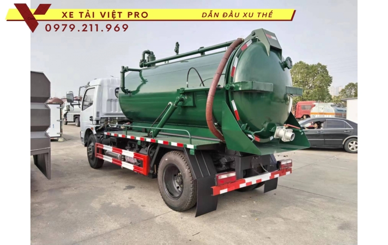 Báo giá xe Dongfeng D7 hút bùn mới nhất hiện nay