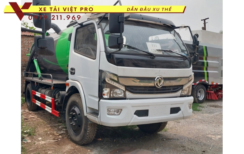 Báo giá xe Dongfeng D7 hút bùn mới nhất hiện nay