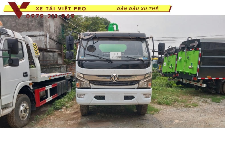 Báo giá xe Dongfeng D7 hút bùn mới nhất hiện nay