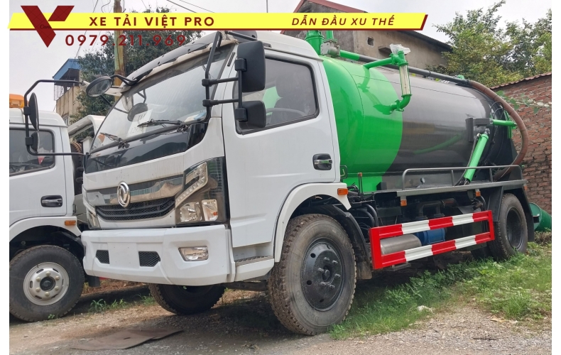 Báo giá xe Dongfeng D7 hút bùn mới nhất hiện nay