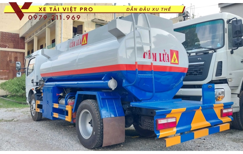 Giá Xe téc chở xăng dầu dongfeng D7 mới nhất