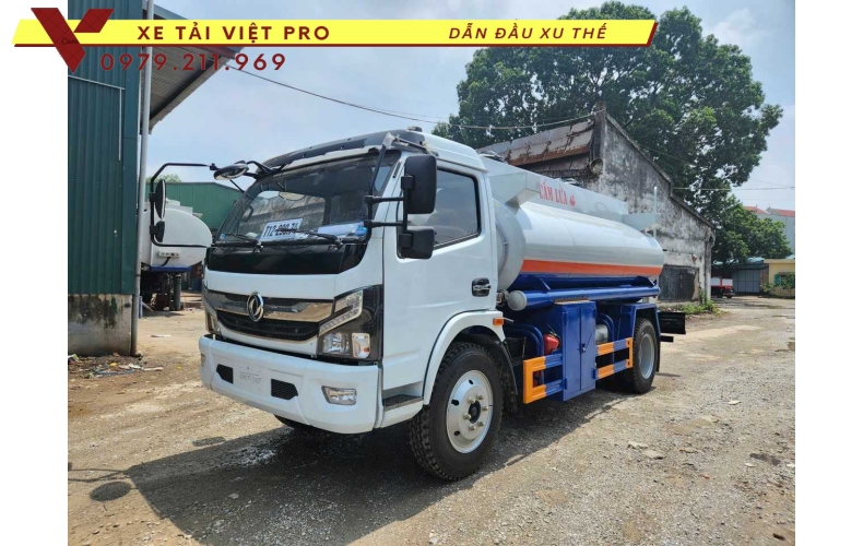 Giá Xe téc chở xăng dầu dongfeng D7 mới nhất