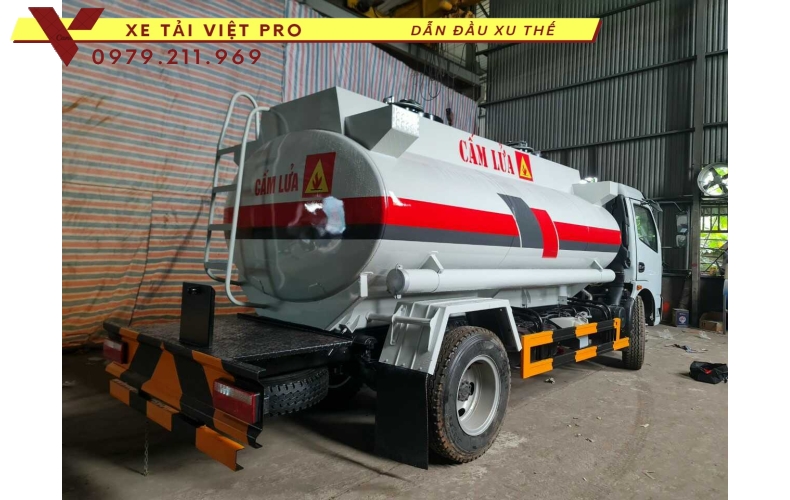 Giá Xe téc chở xăng dầu dongfeng D7 mới nhất