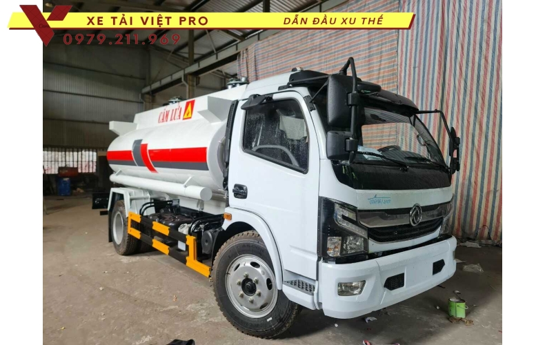 Giá Xe téc chở xăng dầu dongfeng D7 mới nhất